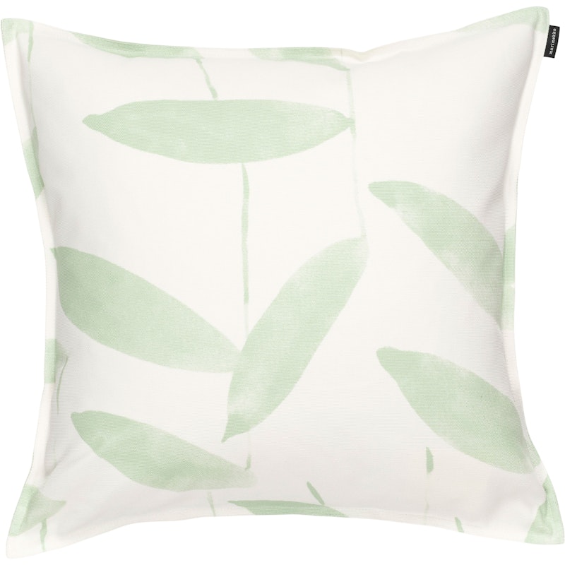 Paju Cushion Cover 50x50 cm, White / Sage