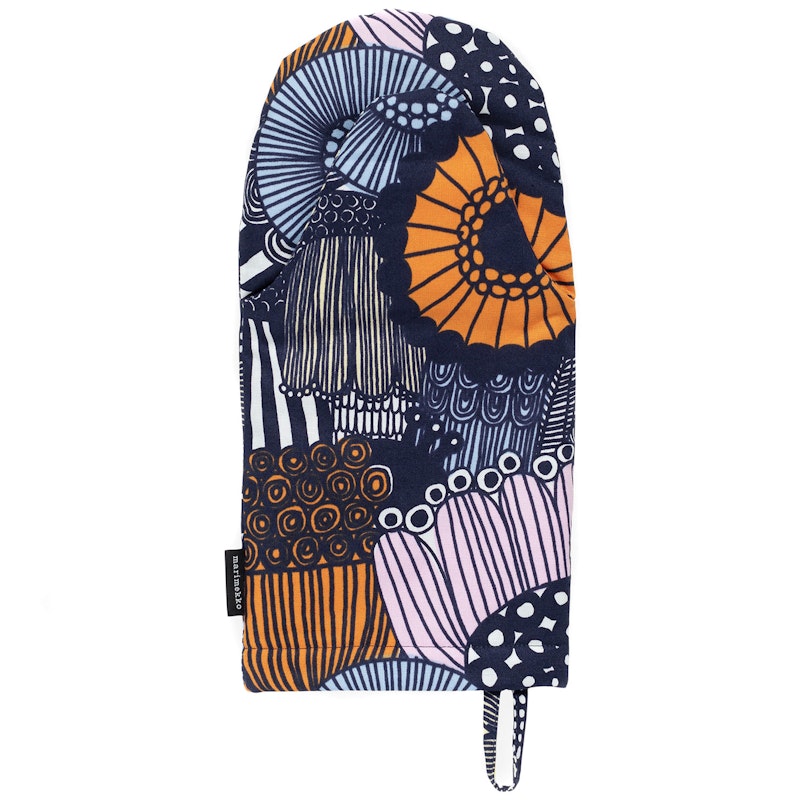 Pieni Siirtolapuutarha Oven Glove, Dark Blue