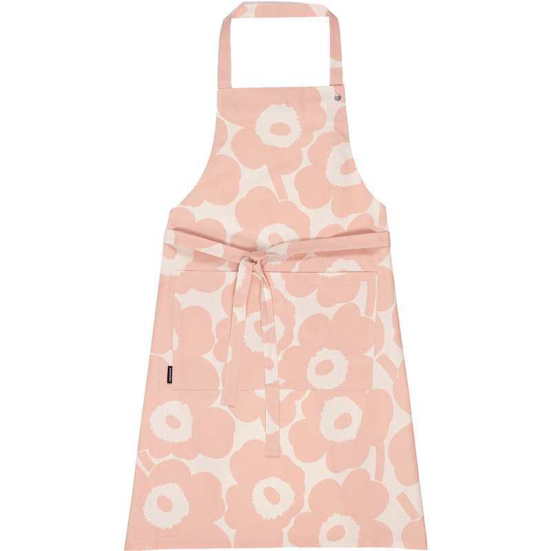 Pieni Unikko Apron, Cotton / Peach