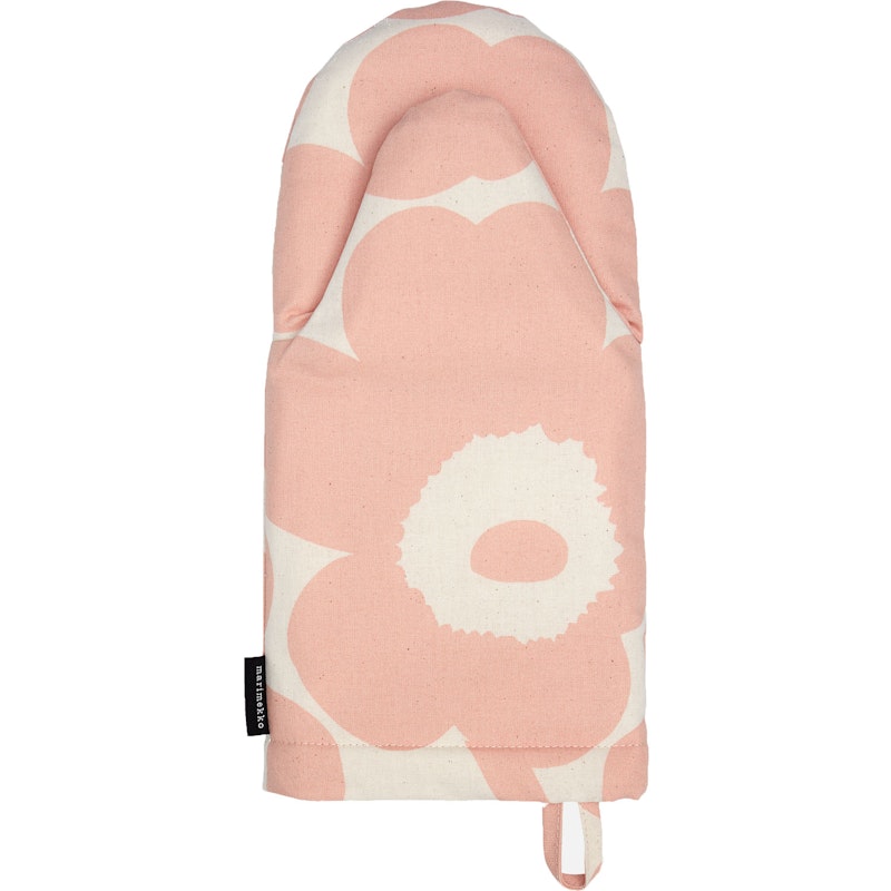 Pieni Unikko Oven Glove, Cotton / Peach