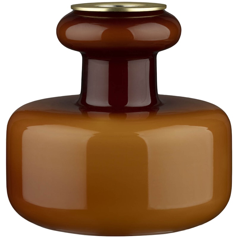 Puteli Candle Holder, Caramel