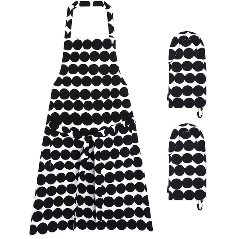 Räsymatto Apron + Oven Gloves