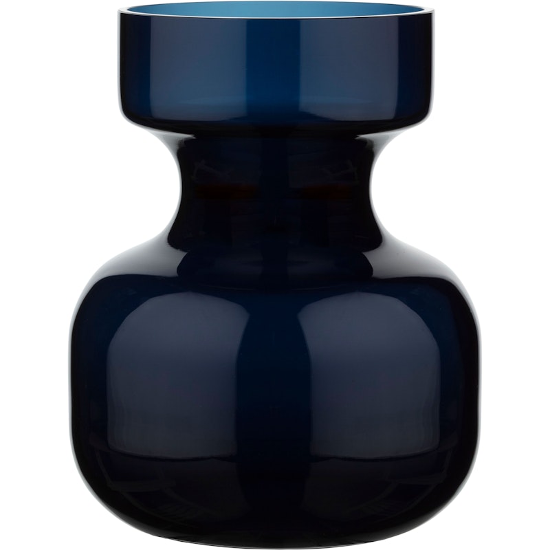 Säkki Vase 16,5 cm, Midnight Blue