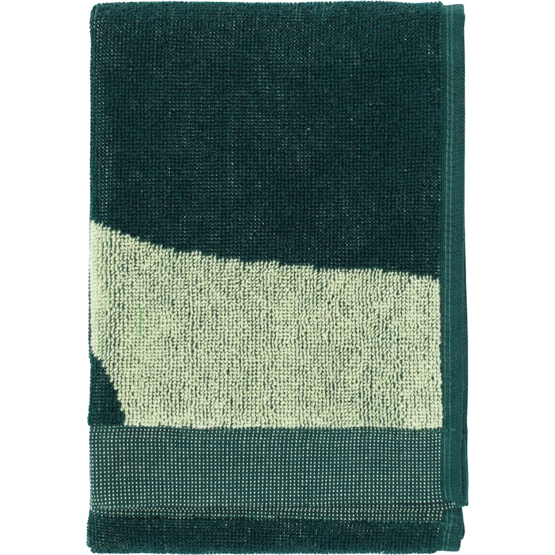 Taufuuni Hand Towel 50x70 cm, Dark Green / Pear