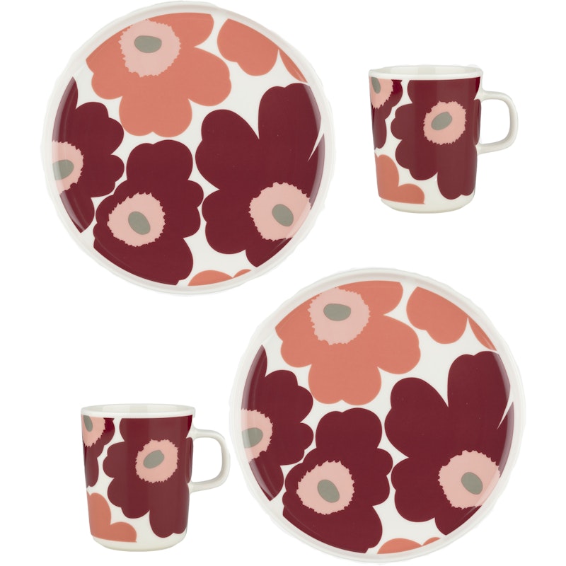 Unikko Breakfast Set 4-pack