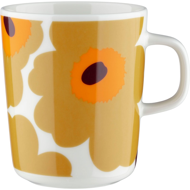 Unikko Mug 25 cl 2-pack, White / Caramel