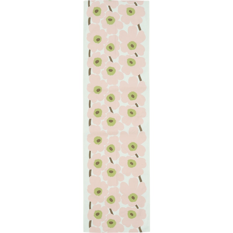 Unikko Table Runner 43x150 cm, Pink / Sand / Pear