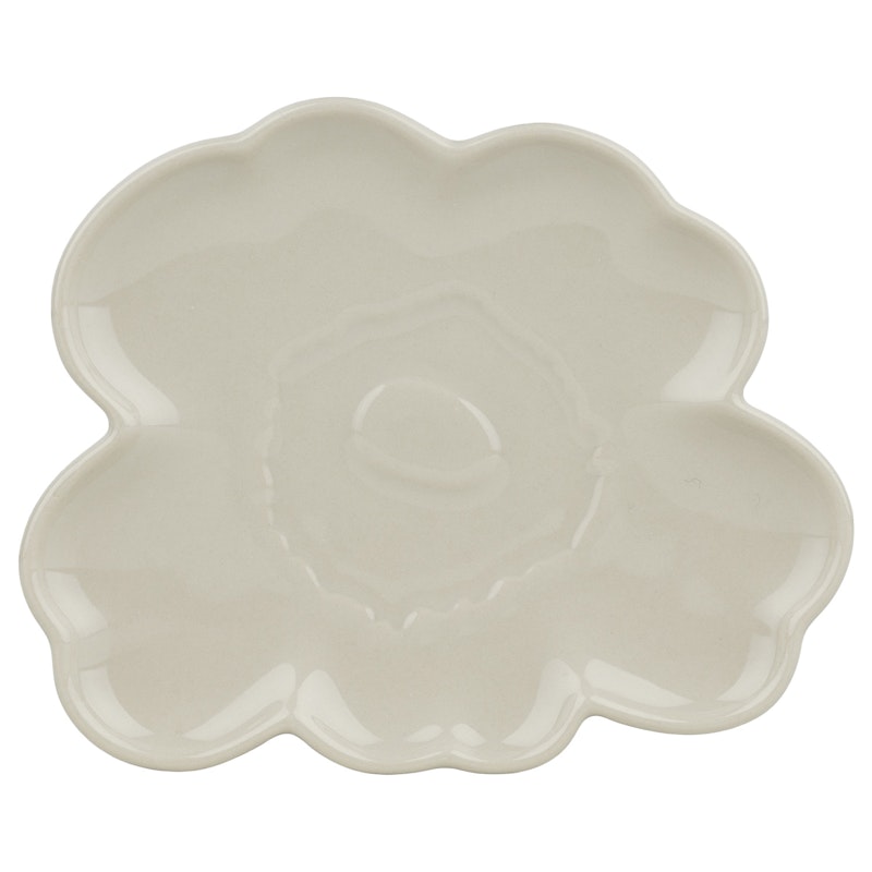 Unikko Shape Plate 19 cm, Stoneware