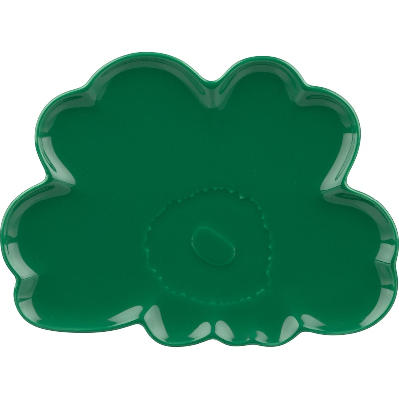 Unikko Shape Plate 19 cm, Green