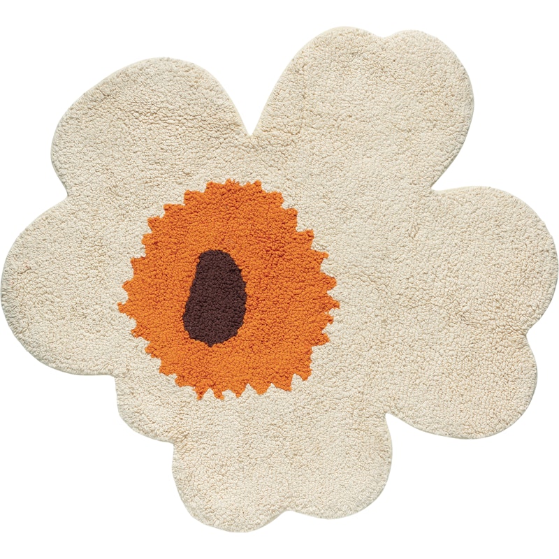 Marimekko Unikko バスマット 73×74 cm Unikko Terry Bath Rug 73X74 cm, Cream from Marimekko