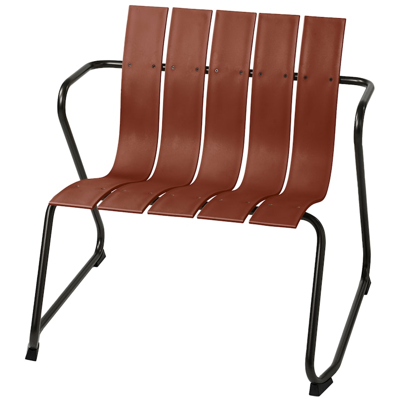 Ocean Lounge Chair, Burnt Red