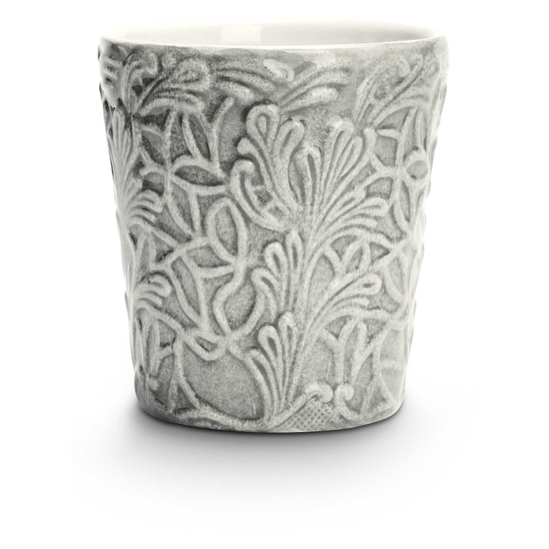 Lace Mug 30 cl, Grey