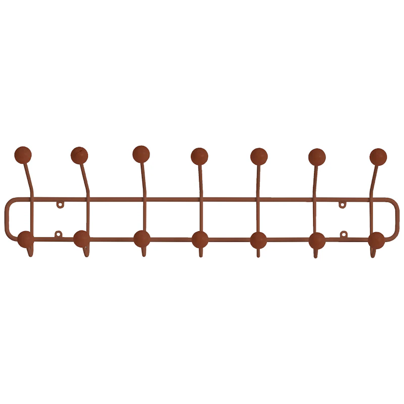 Bill Horizontal Coat Rack S, Cinnamon
