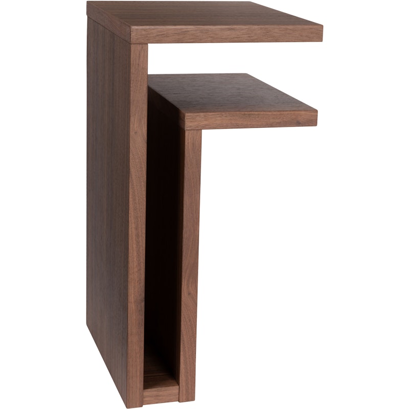 F-Shelf Wall Shelf Right, Walnut