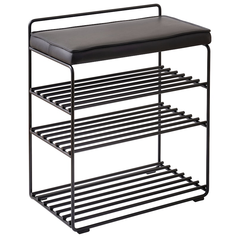 Lower East Shoe Rack, Black