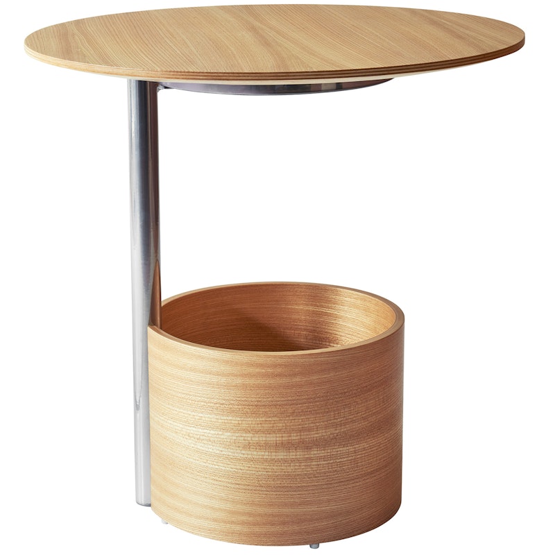 Parasol Coffee Table Ø50 cm, Natural Oak