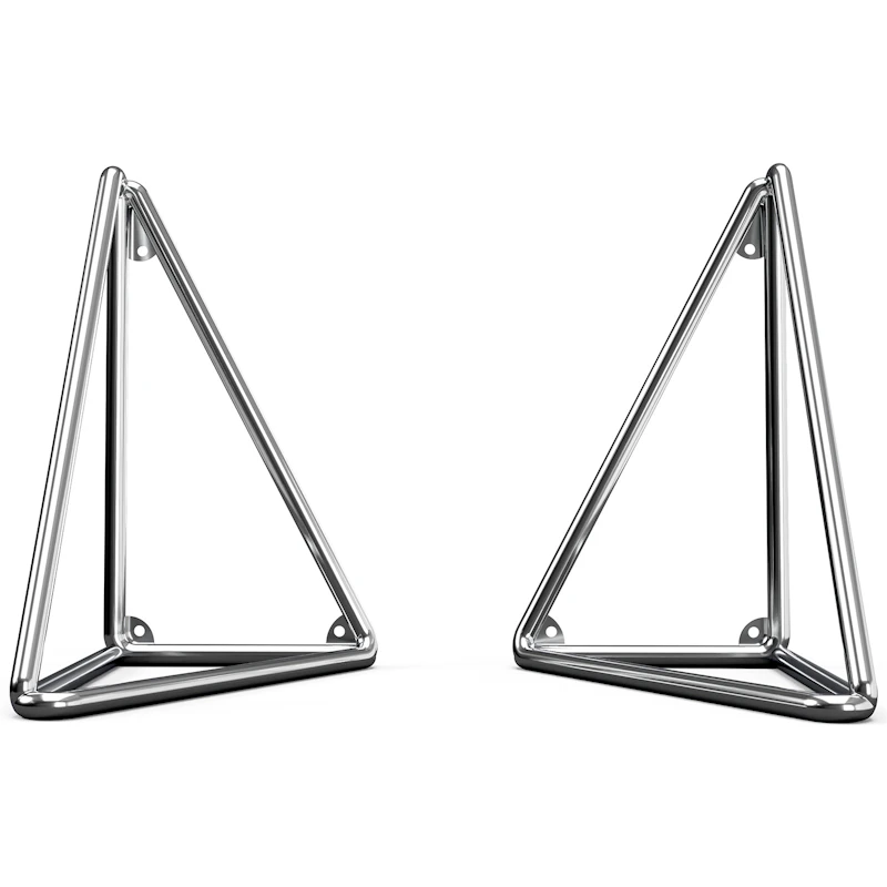 Phatagoras Brackets 2-pack, Chrome