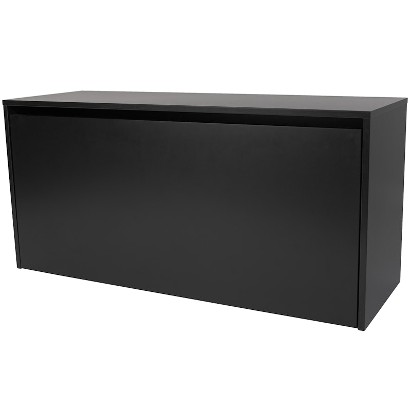 Pythagoras Wall Cabinet, Black