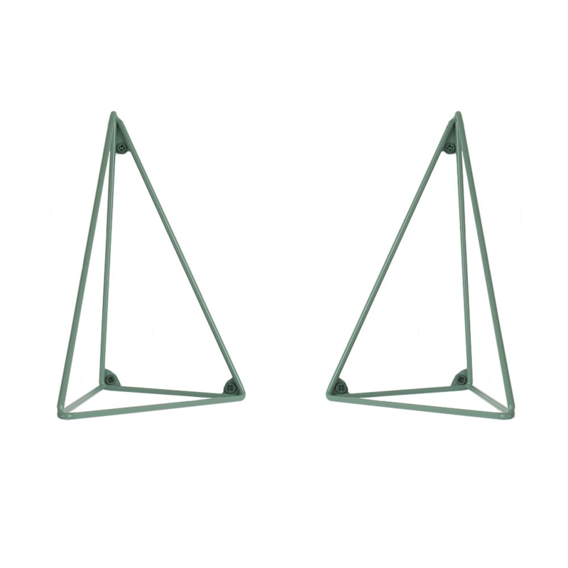 Pythagoras Console 2 Pcs, Green