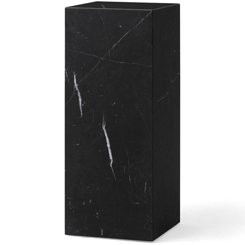 Plinth Pedestal, Nero Marquina