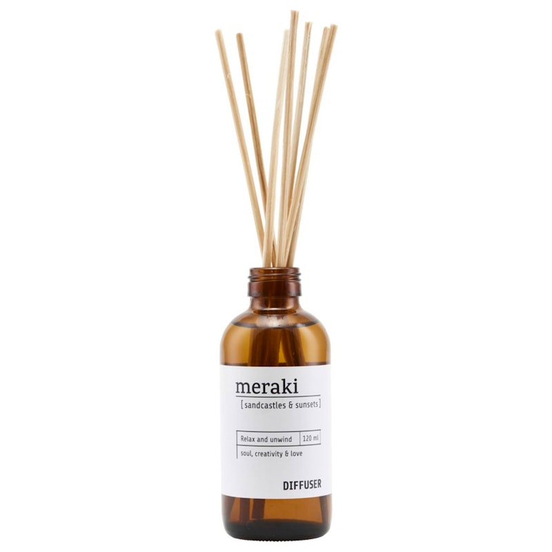 Fragrance Diffuser 120 ml, Sandcastles & Sunsets