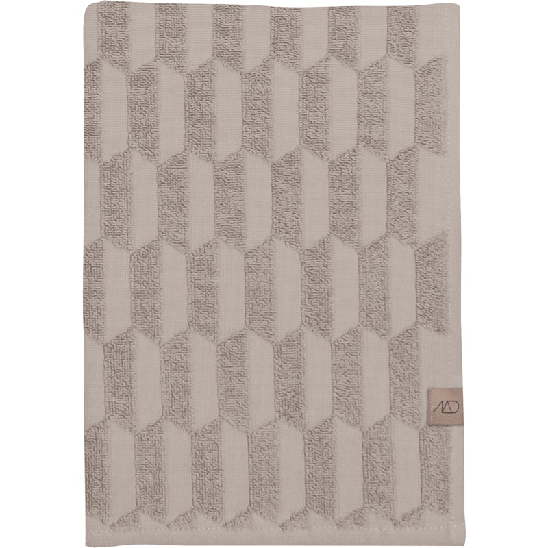 Geo Towel Sand, 70x133 cm