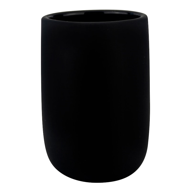 Lotus Toothbrush Holder, Black