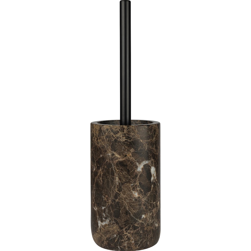 Marble Toilet Brush, Brown