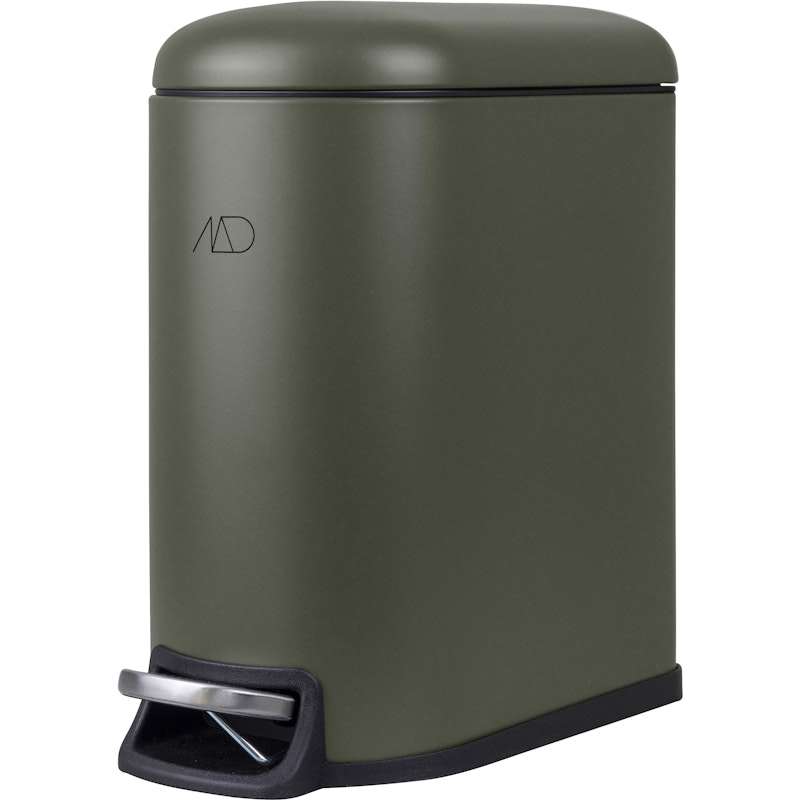 Mini-Walther Pedal Bin 5 L, Olive Green