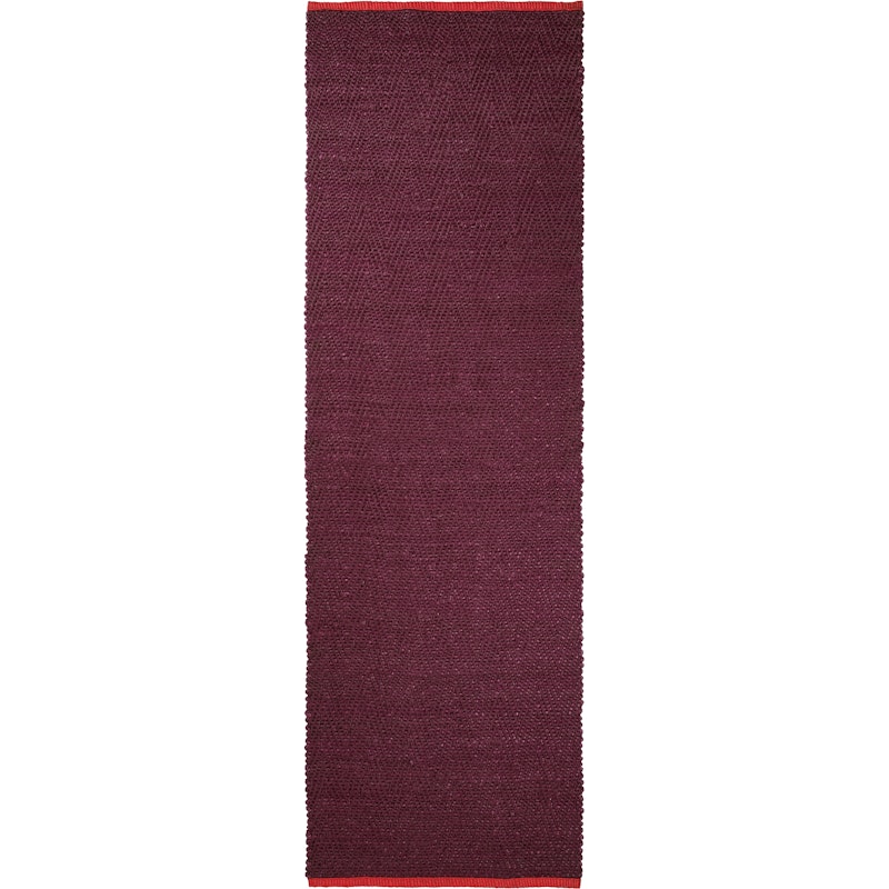 Notes Rug 80x245 cm, Wine