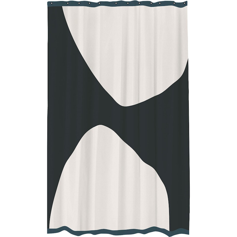 ROCK Shower Curtain, Black