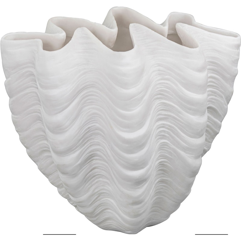 Shell Vase Off-white, 30 cm