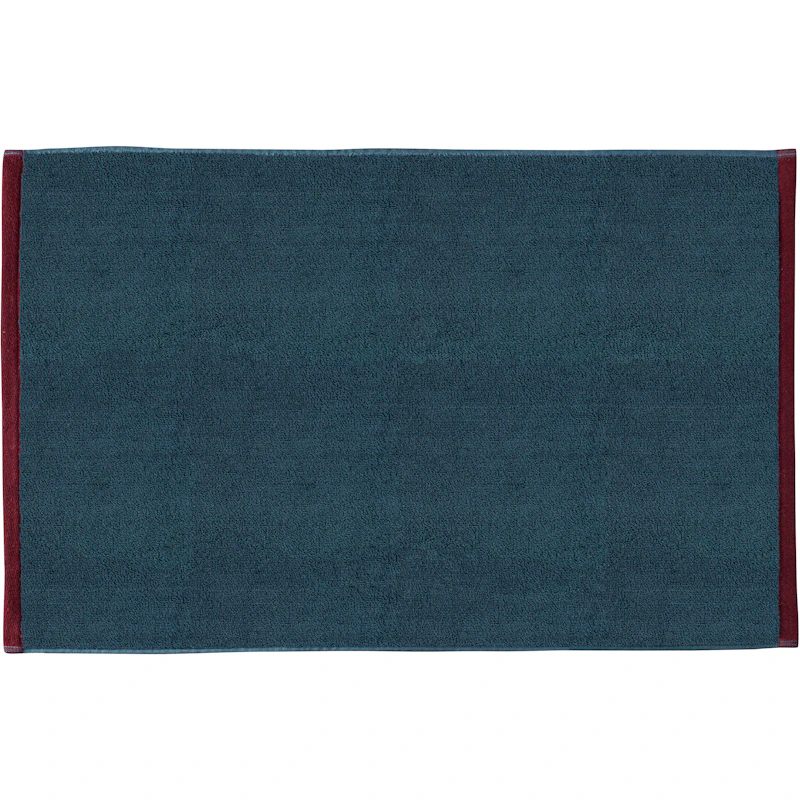 Soft Bath Mat 50x80 cm, Light Grey / Midnight Blue