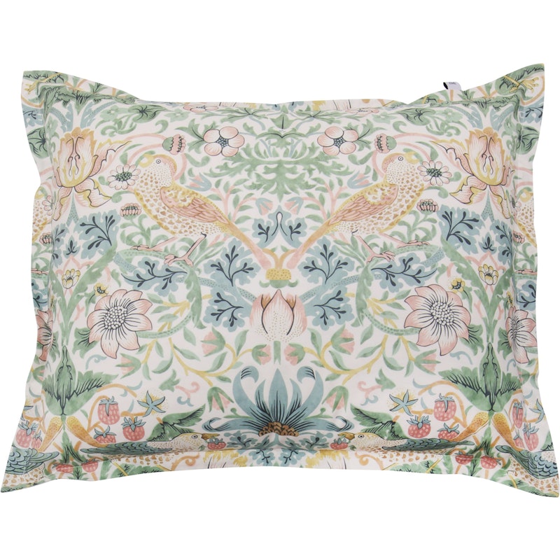 Morris & Co. Strawberry Thief Pillowcase, 60x80 cm