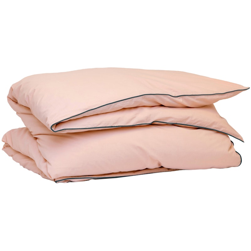 Powder EKO Duvet Cover 150x210 cm, Pink/Dark Blue