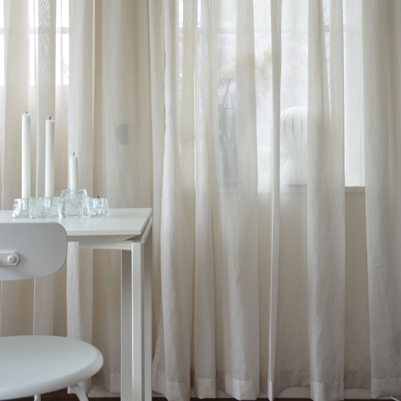 Grace Curtain Single Width 140x250 cm, Natural