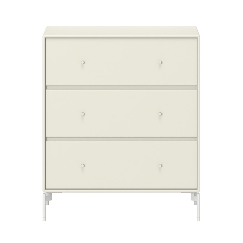 Carry Chest Of Drawers, Vanilla