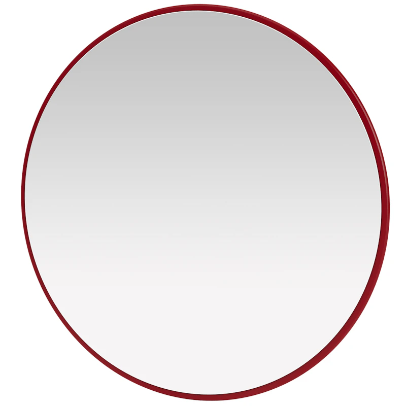 Colour Frame Wall Mirror Ø70 cm, Beetroot from Montana | RoyalDesign