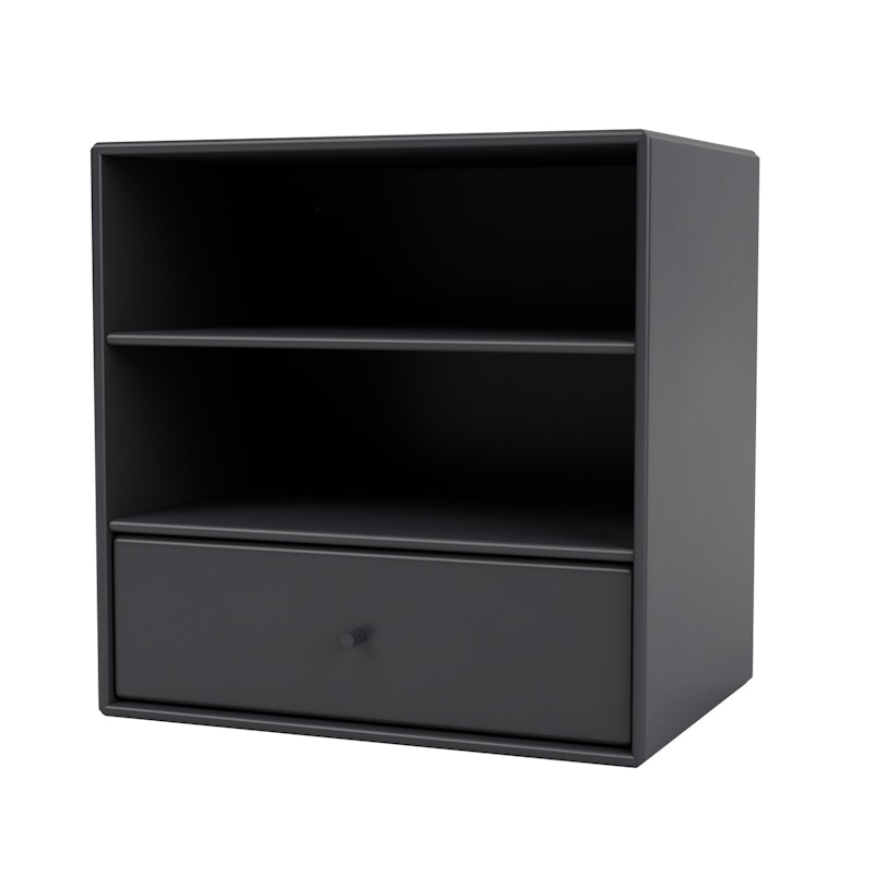 Mini 1005 Shelf With One Drawer, Anthracite
