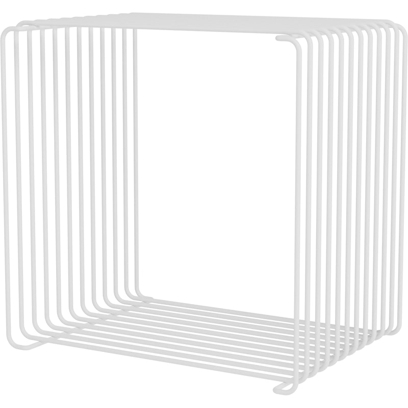 Panton Wire Single Shelf 25,7 cm, Snow