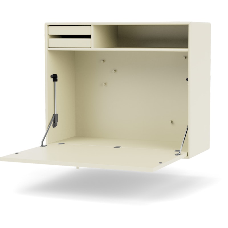 Studio Wall Hung Writing Desk, Vanilla