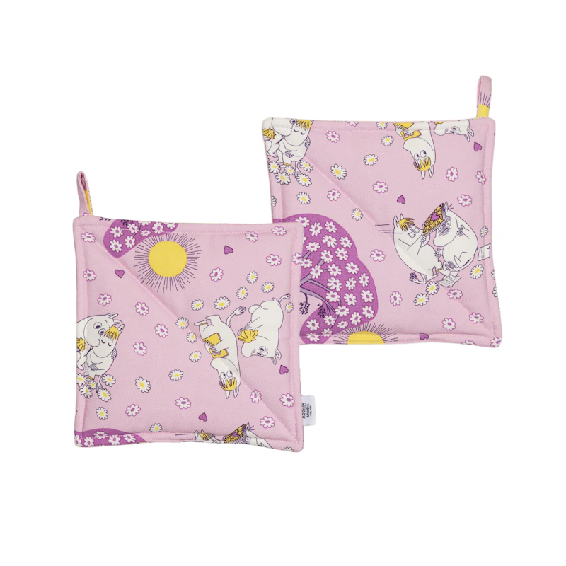 Moomin Oven Glove 22x22 cm 2-pack Sweethearts