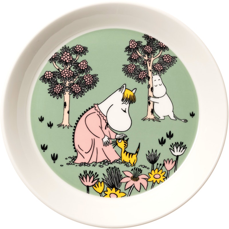 Moomin Plate 19 cm Loving Care