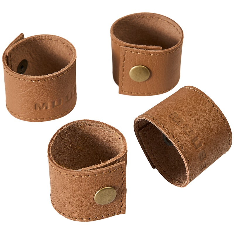 Camou Napkin Rings 4-pack, Camel