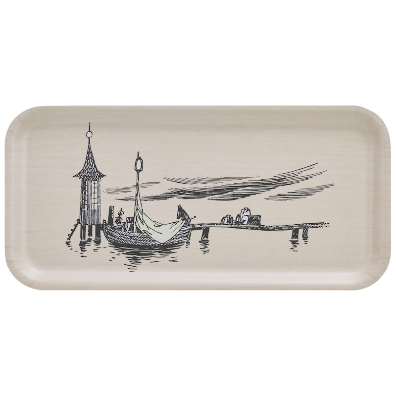 Moomin Tray 13x27 cm, Originals The Pier