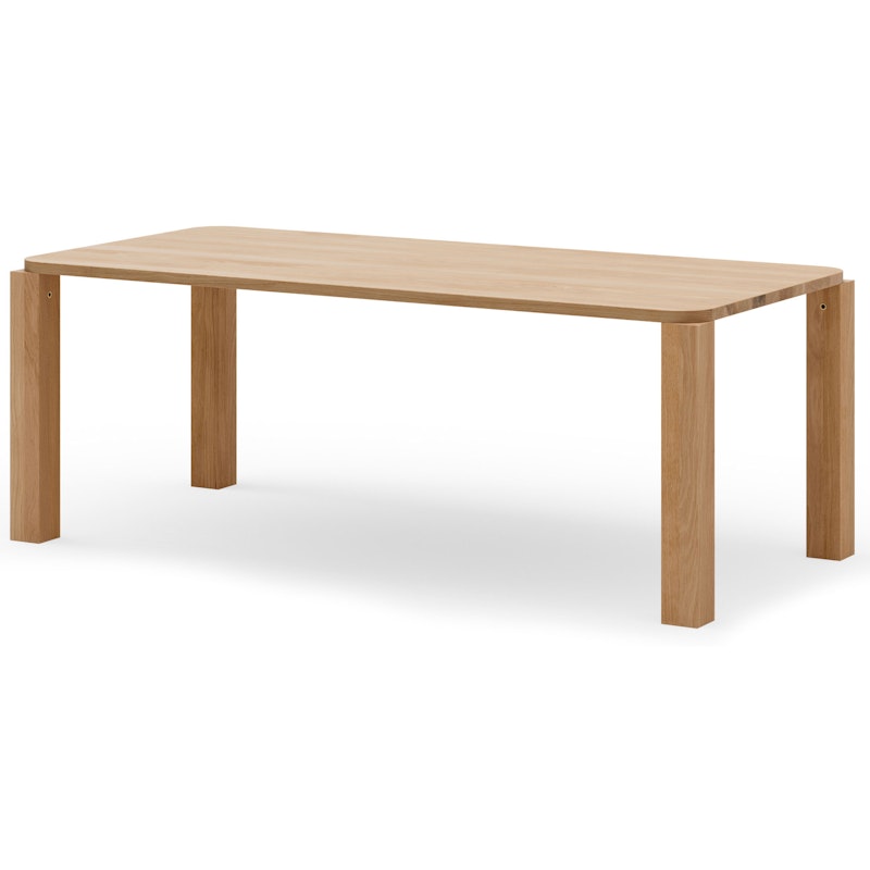 Atlas Dining Table 95x200 cm, Oak