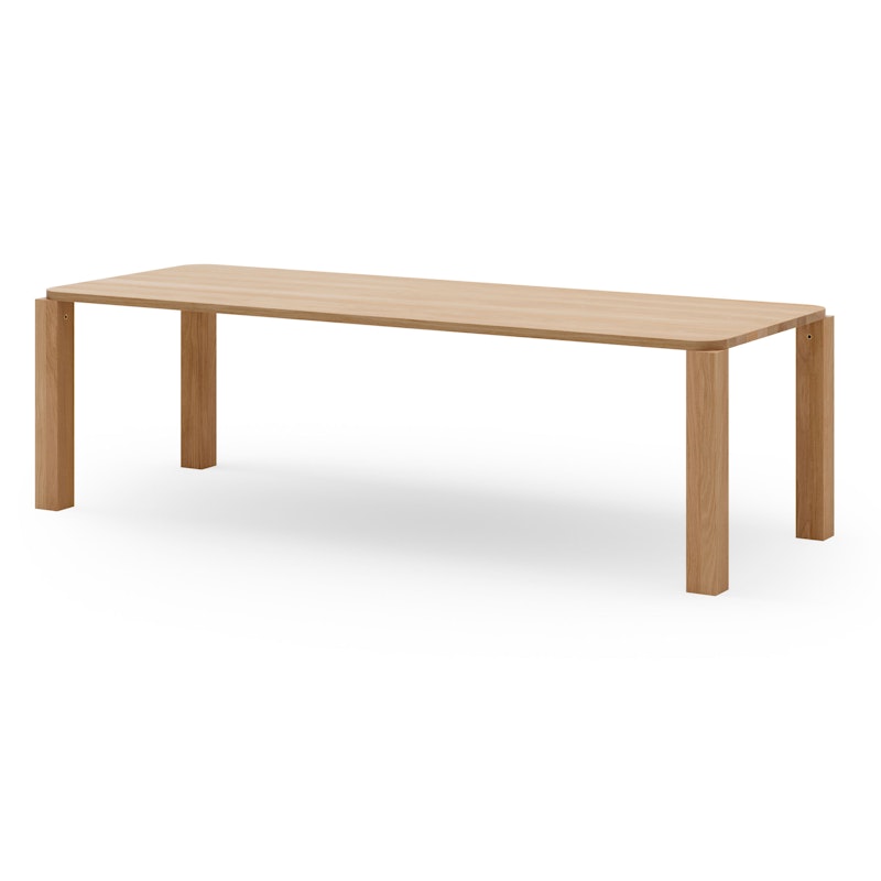 Atlas Dining Table 95x250 cm, Oak