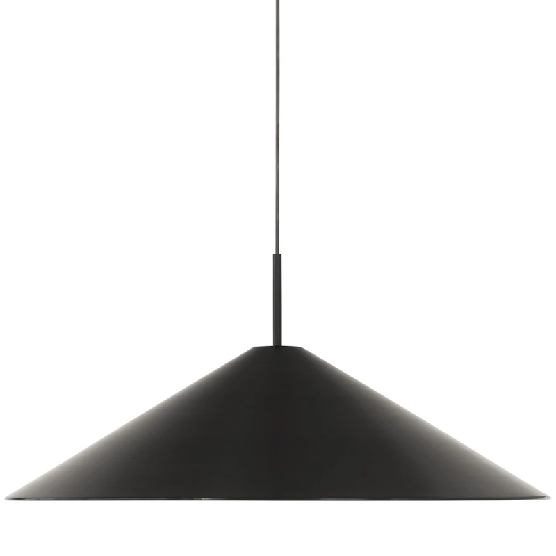 Brolly Pendant Black, Ø70 cm