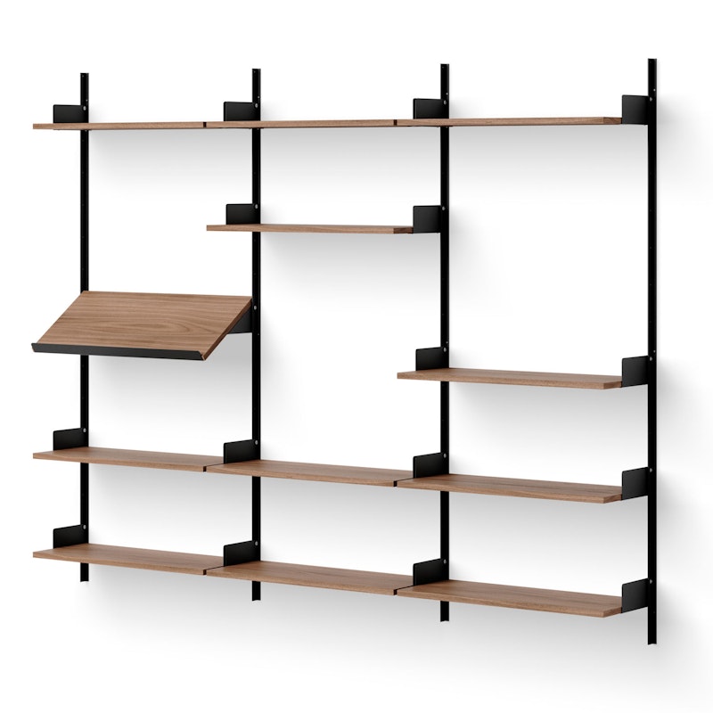 Display Shelf 1900 mm, Walnut