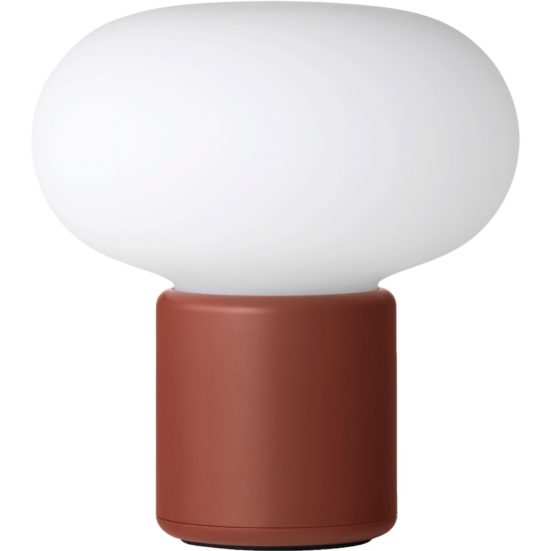 Karl-Johan Table Lamp Portable, Earth Red